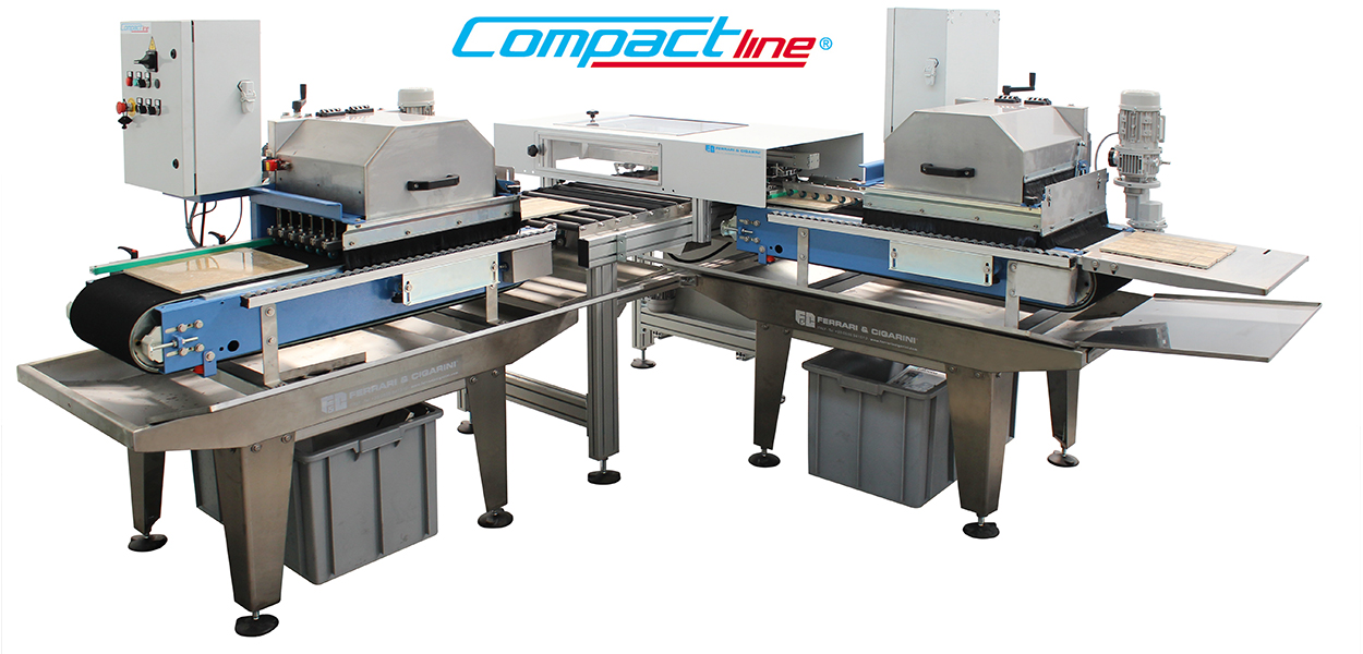 COMPACT LINE - AUTOMATIC CUTTING LINE FOR CERAMIC, MARBLE AND STONE