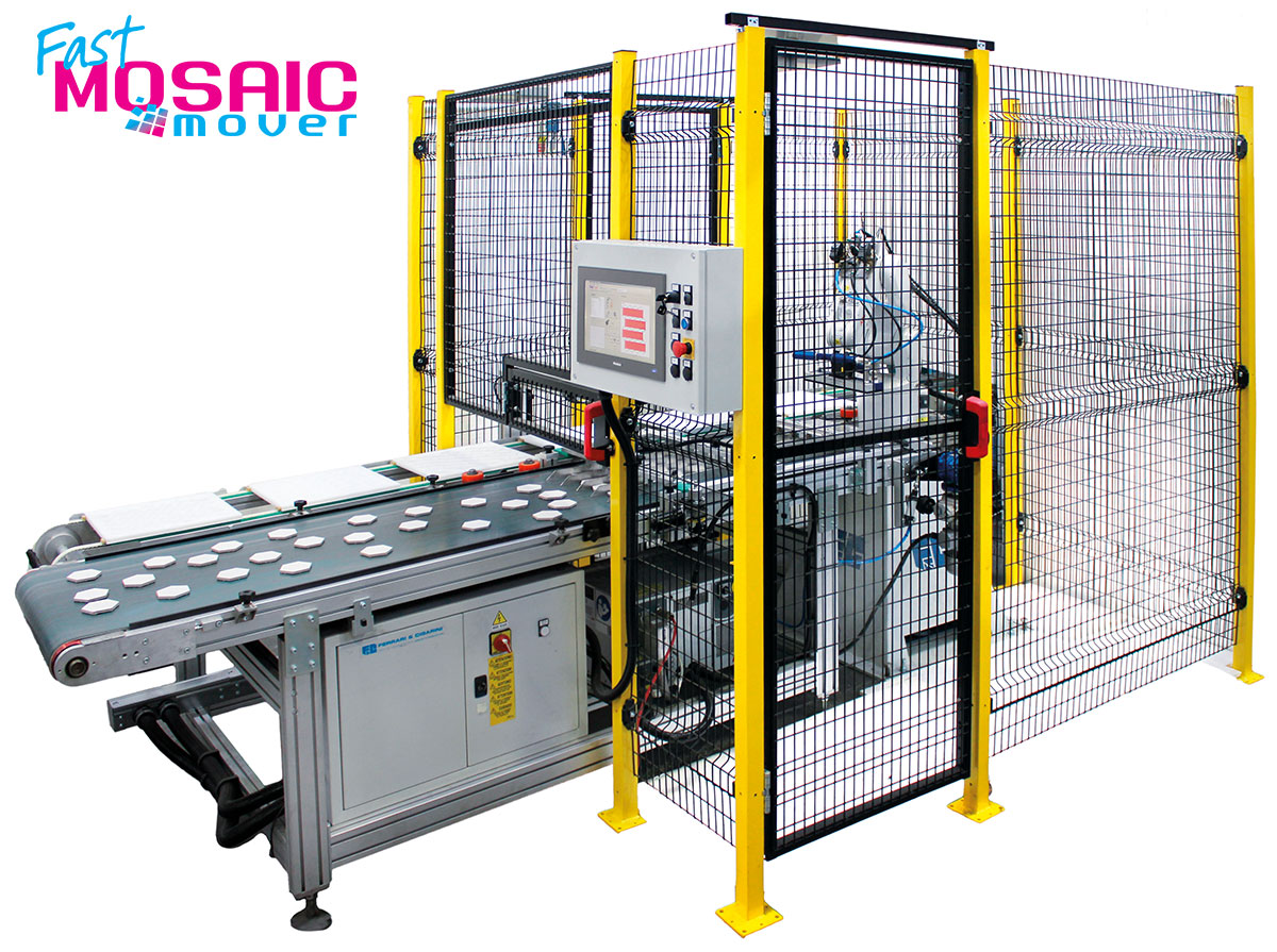 FAST MOSAIC MOVER - AUTOMATIC SYSTEM FOR ASSEMBLING MOSAIC