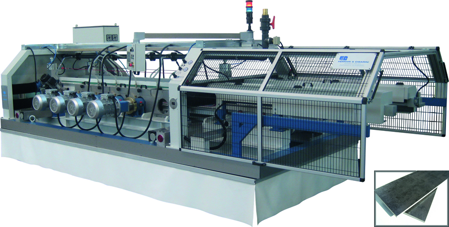 MCB - WEDGING AND BEVELLING MACHINE FOR PORCELAIN STONEWARE AND MONOPOROSA